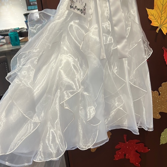 NWT Communion or Flower-Girl dress. Size 10. - Picture 6 of 10